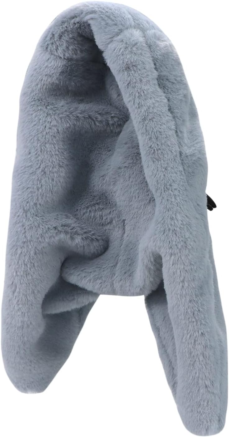 Cozy Bird Blanket Parrot Cage Snuggle Hut Warm Bird Nest House Bed Hanging Hammock for Parakeet Cockatiel Conure African Grey (Large, Grey)