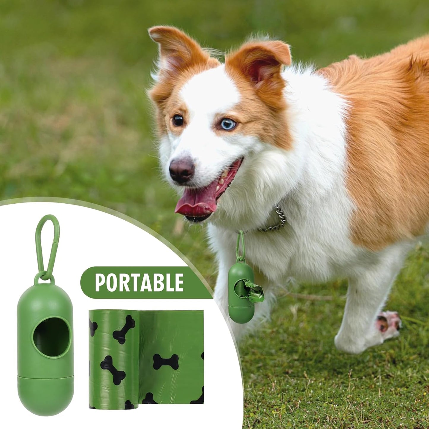 Dog Treat Pouch Pet Training Kit - Silicone Treat Bag Magnetic Closure, Puppy Training Clicker, Dog Whistle, Collapsible Dog Bowls, Poop Bags & Holder, 4 Ways to Wear Walking Fanny Pack-Black