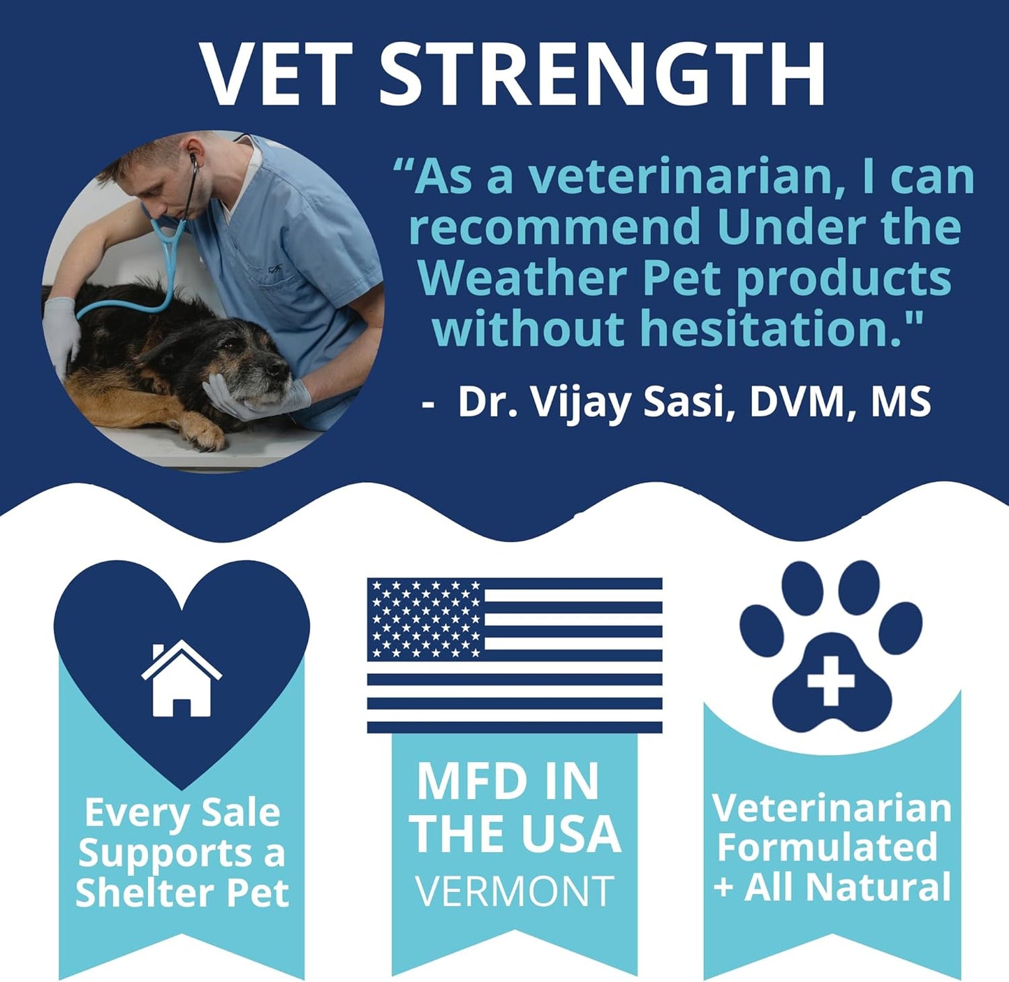 Under the Weather Pet No Poo Chews for Dogs | Vet Formulated Poop Eating Deterrent for Dogs | Canine Daily Chews to Help Stop Eating Poop | Coprophagia Support Supplement for Pups | 60 Count