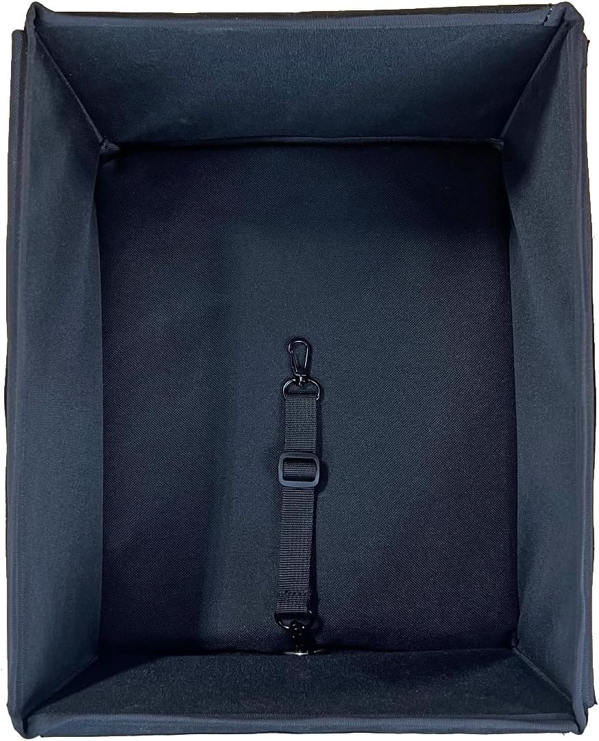 Bushwhacker Portland - Bike Rack Dog, Grocery and Goods Carrier - Bicycle Pannier Crate Cycling Basket Trunk Bag Rear Bed Storage Leash Carry Cargo Pet Commuter Behind Seat Accessories Ebike (Small)