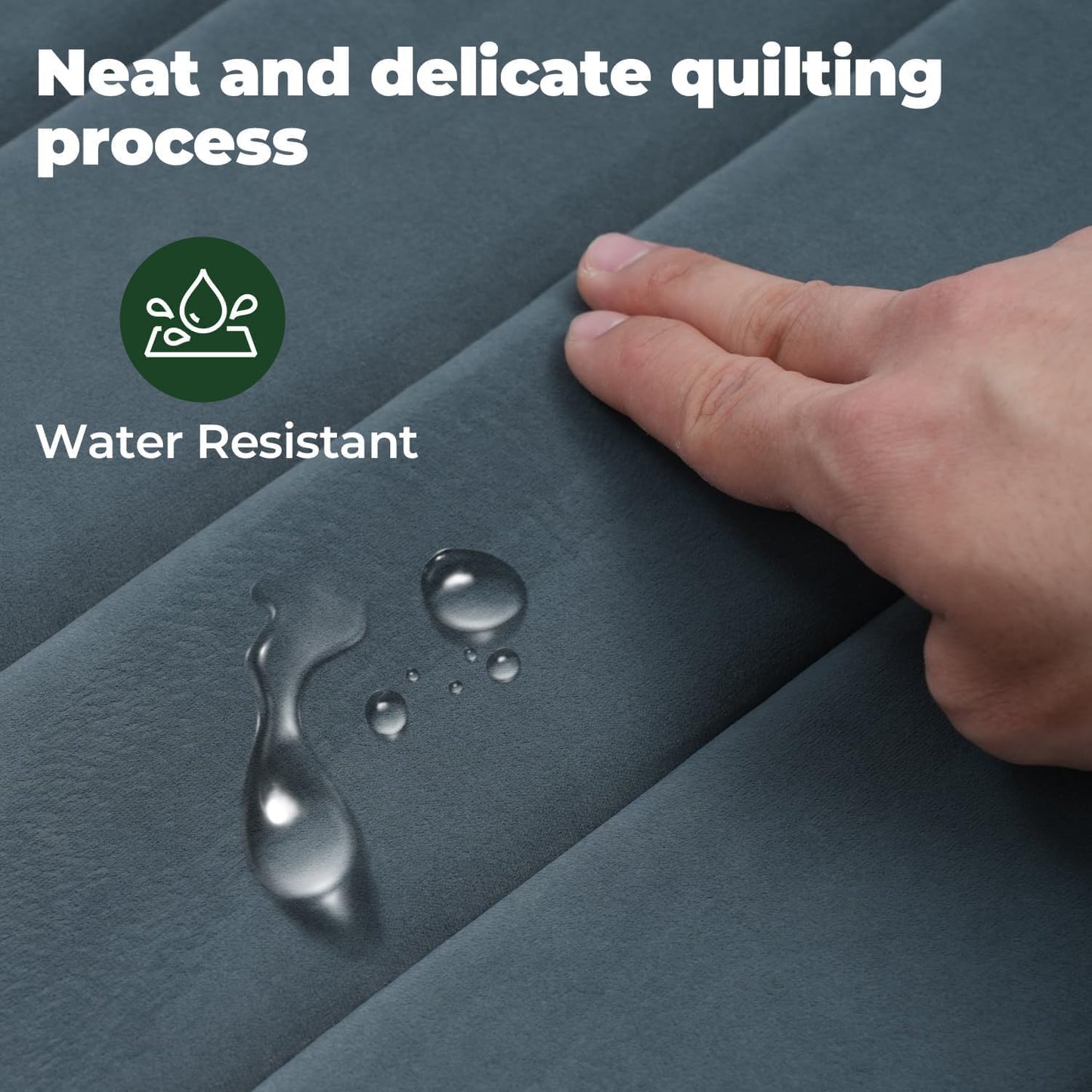 BALANCE Dog Crate Pad, Dog Foam Crate Mat Kennel Pad, Washable Water-Resistant Pet Bed Flat Dogs Cage Mat for Medium Dogs, 2 Packs