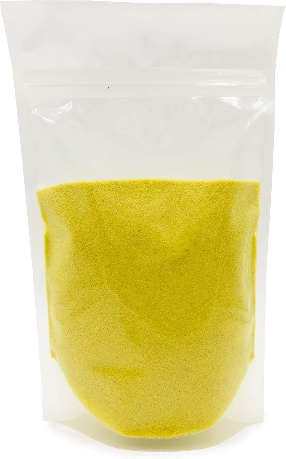 Yellow Sand - Fine Sand for Zen Garden, Resin Incense Burner, Smudge Bowl, Ritual Incense, Cast Iron Cauldron, Unity Ceremony, Sensory Bin Table, Mandalas, Crafts by Alternative Imagination (1 Pound)