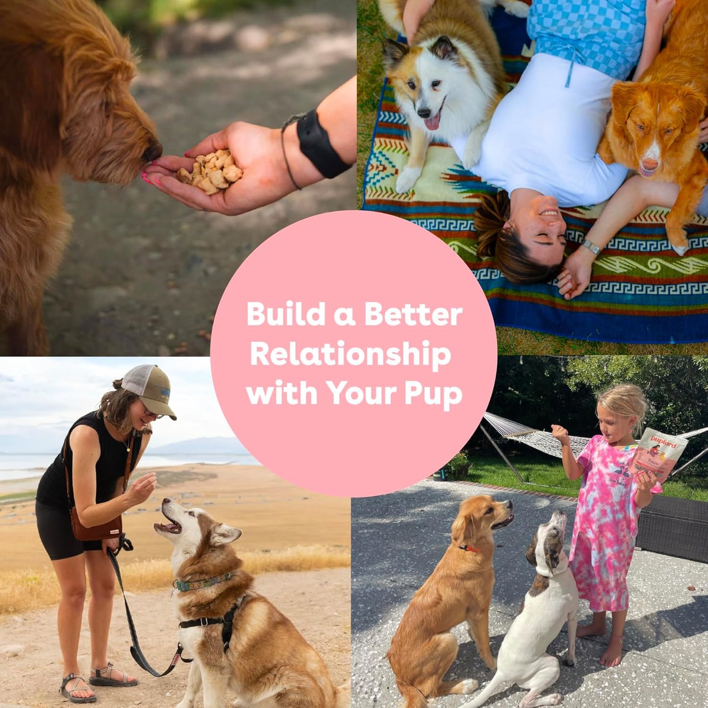 Pupford Freeze Dried Training Treats for Dogs & Puppies, 475+ Two Ingredient Bites (Salmon, 4 oz)