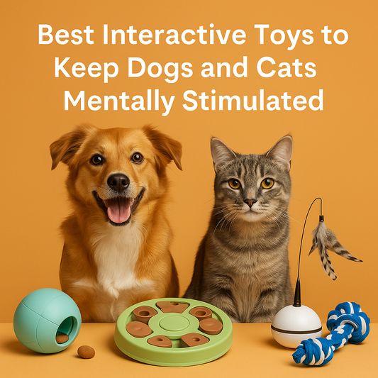 Best Interactive Toys to Keep Dogs and Cats Mentally Stimulated