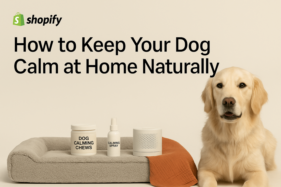 How to Keep Your Dog Calm at Home Naturally