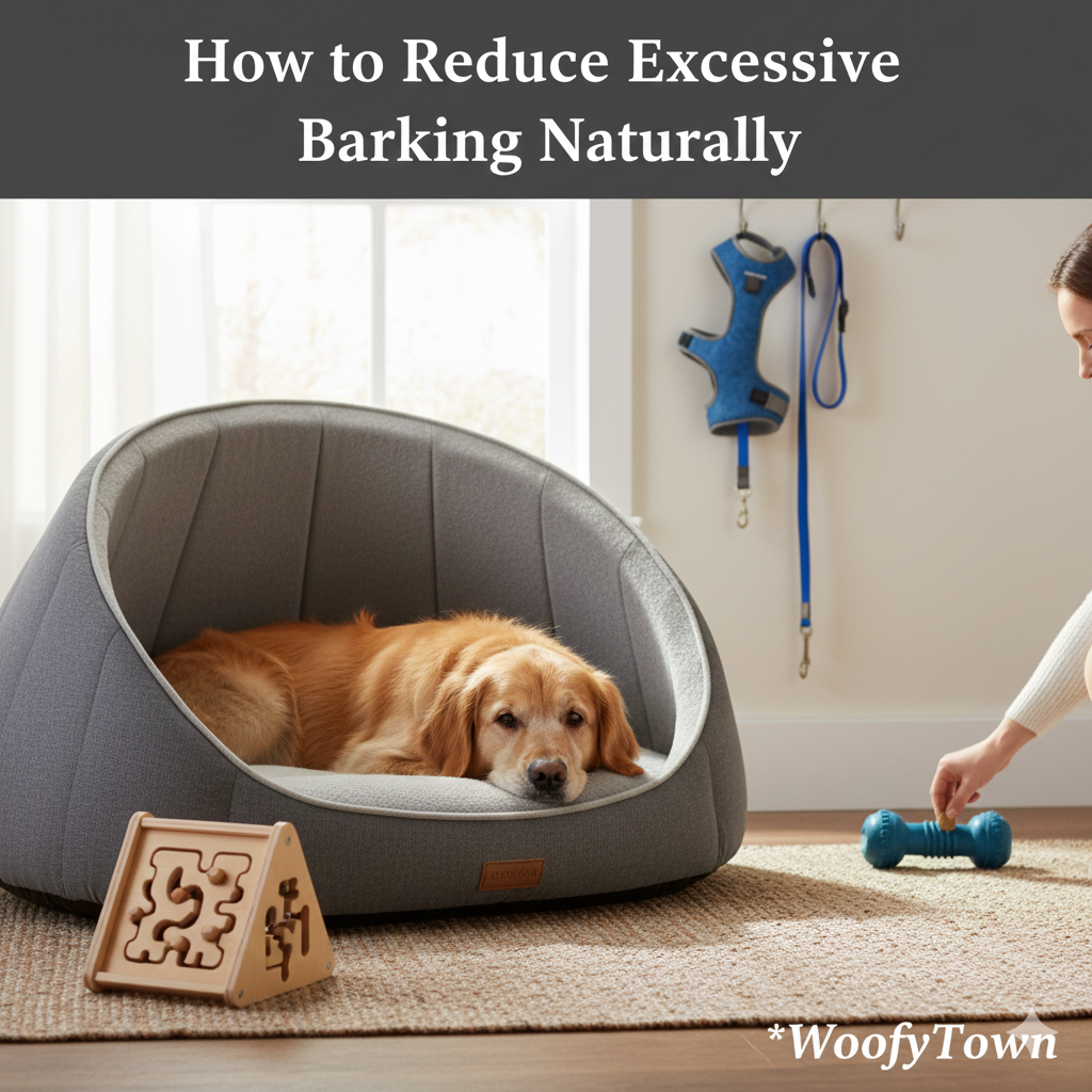 🐶 How to Reduce Excessive Barking Naturally
