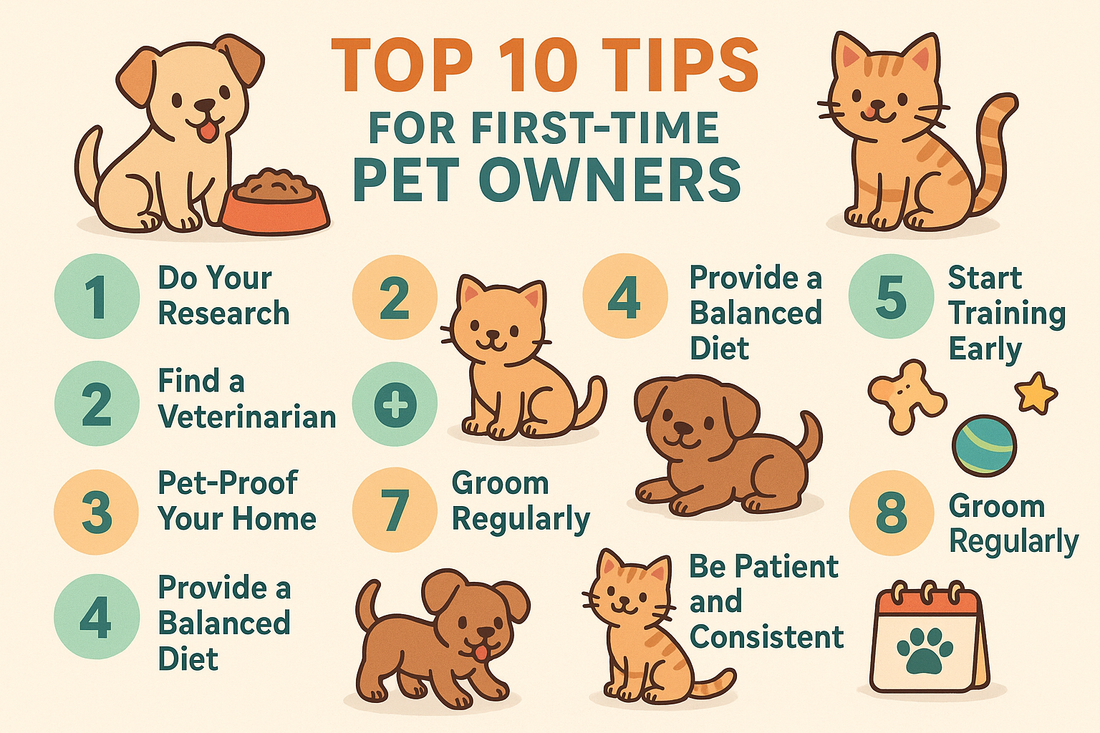 Top 10 Tips for First-Time Pet Owners