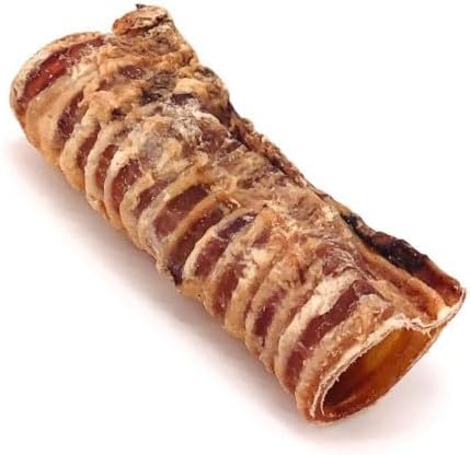 Pets Plus Beef Trachea Dog Chews – 6-Inch, Medium Size, 2 Pack | All-Natural, Grain-Free, High-Protein Dog Treats, Long-Lasting Chews for Dental Health & Joint Support