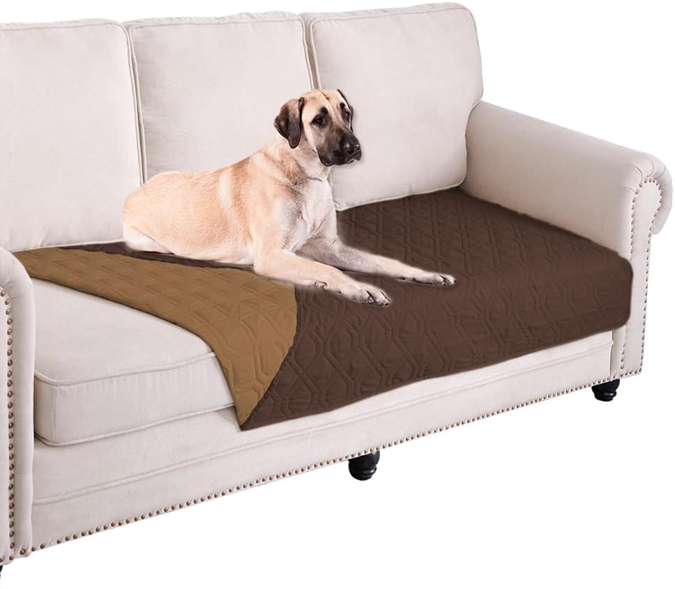 Ameritex Waterproof Dog Bed Cover Pet Blanket for Furniture Bed Couch Sofa Reversible