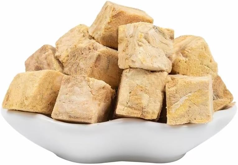 Organic Freeze Dried Dog & Cat Treats - Single Ingredient, Grain Free Food Toppers for Healthy Pets, No Fillers or Preservatives (1 Bag, Salmon)