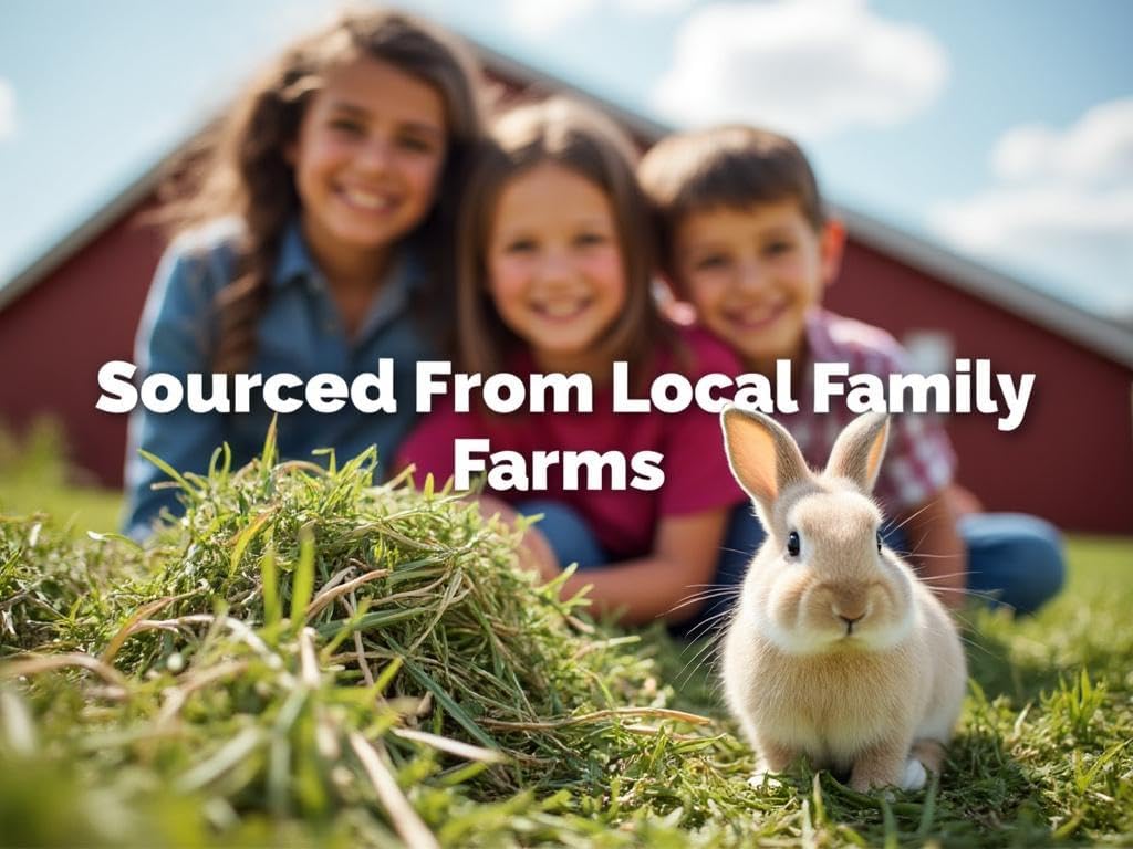 Blue Mountain Hay | Fresh Timothy Hay (15 Ounce) | Great for All Ages | High-Altitude Hay Pet Food for Rabbits, Guinea Pigs, Chinchillas, Hamsters, and Other Small Pets