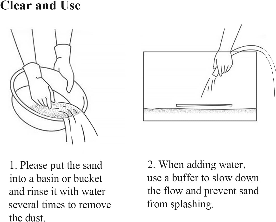 5 lbs Black AquariumSilica Sand. Decorative Aquarium Gravel Substrate for Fish Tank, Plants Potted, Fire Pits, Candle, Vase Filler and Crafts