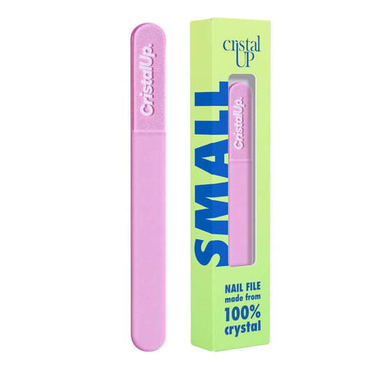 Crystal Nail File 3 in, Glass File Ideal for Purse, Durable, Safe and Gentle on Nails, Perfect for Travel Home, Office and On the Go, Portable Design