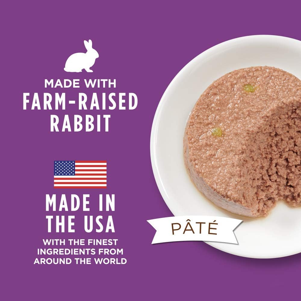 Instinct Limited Ingredient Diet, Natural Wet Cat Food, Grain Free Recipe - Real Rabbit, 3 oz. Cans (Pack of 24)