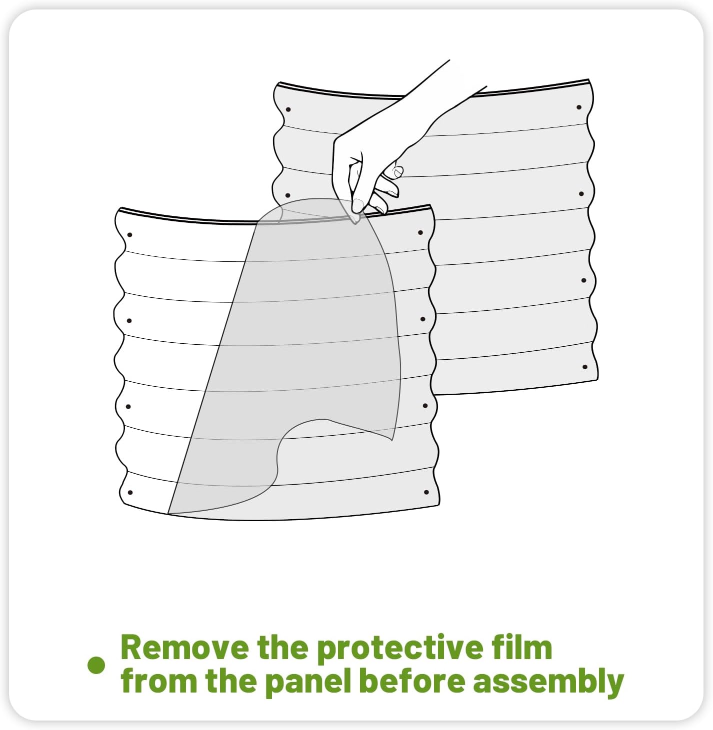 SnugNiture 6x3x1ft Raised Garden Bed Kit, Outdoor Oval Metal Garden Planter, Ground Planter Box for Gardening Vegetables Flowers, Brown