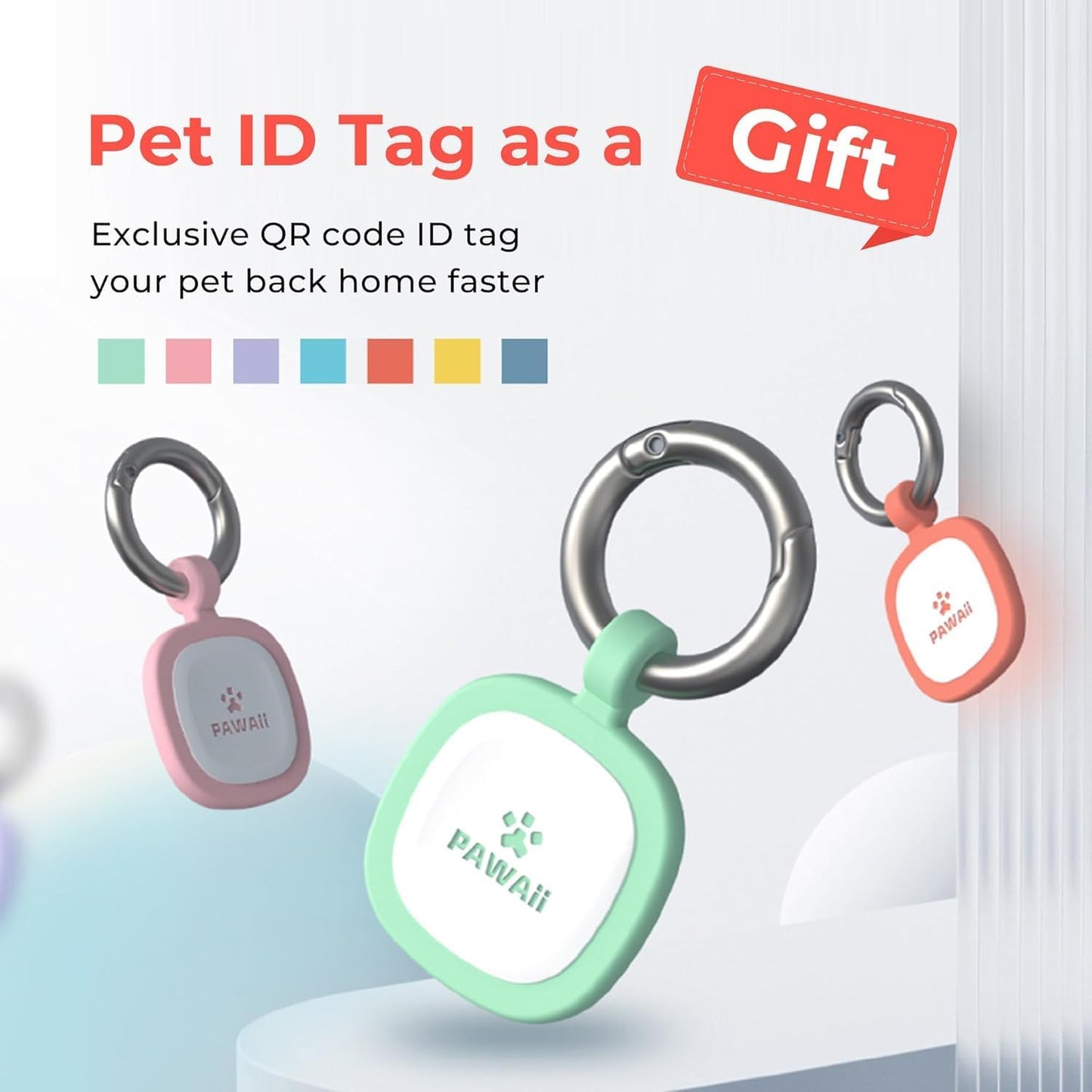 Pawaii Insulated Stainless Steel Dog Bowl with Non-Slip Base & Double Wall Design, ID Tag Included - 68oz Durable Dishwasher Safe Bowl for All Dogs