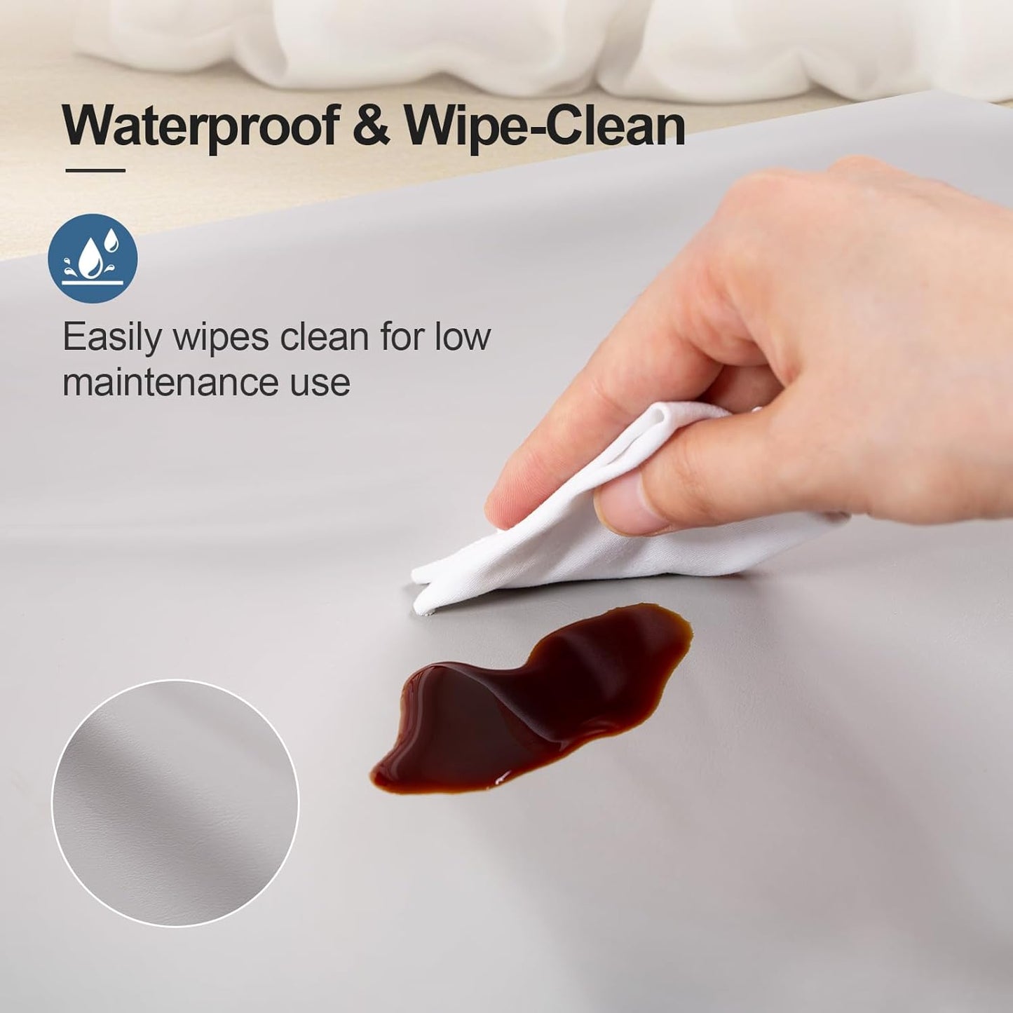 Dog Mat,23"x 36"Dogs Crate Pad,Indoor Non-Slip & Waterproof Dog Mat,Easy Wipe Clean in Seconds，Sleeping for Floor,Car,Sofa,Crate