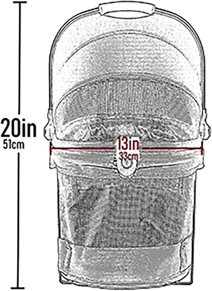 Pet Gear No-Zip View 360 Pet Safety Carrier & Car Seat for Small Dogs & Cats Push Button Entry,Available in 7 Colors,View 360 20-inch,Black