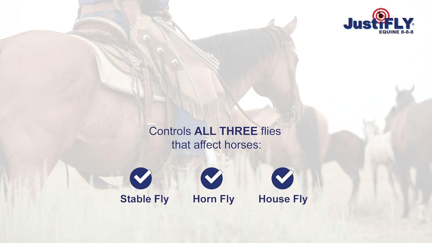 Equine 8-8-8 Fly Control for Horses (10 lb)