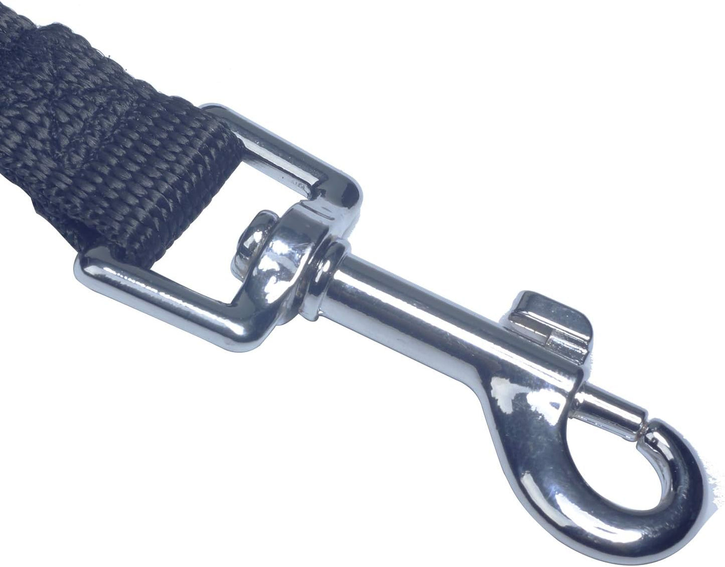 Dog/Puppy Obedience Recall Training Agility Lead - 15ft 20ft 30ft 40ft 50ft Training Leash - Great for Play, Camping, or Backyard - Black 40ft (40Feet, Black)