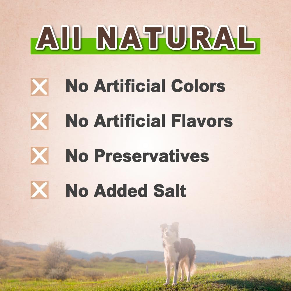 AFreschi Turkey Tendons for Dogs, USA-Sourced, Healthy Dog Treats, Rawhide-Free Puppy Chews, All Natural, Hypoallergenic Dog Treats, Classic Series, Thin Sticks, 3.5 oz Pack