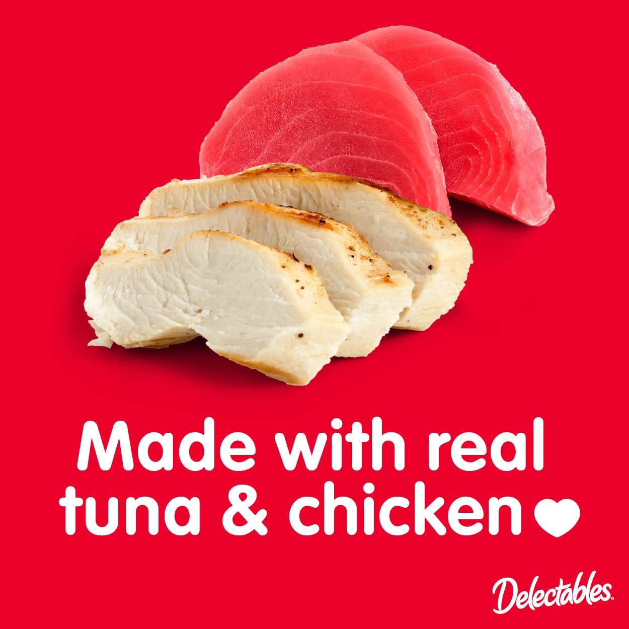 Delectables Lickable Wet Cat Treats - Tuna & Chicken, 1.4 Ounce (Pack of 12)