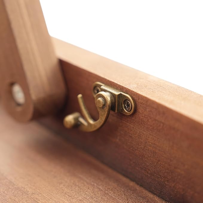 Dog Ramp for Bed, Dog Stairs for Small and Large Dogs, Portable Dog Steps for Bed, Couch, Car, Adjustable Folding Pet Ramp, Upgrade Rubber Pet Steps, Supports up to 210 lbs (Medium-Brown)