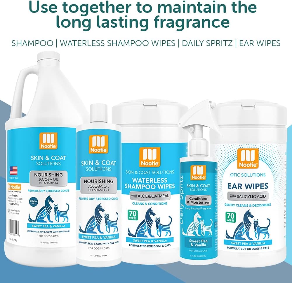 Nootie Sweet Pea and Vanilla Shampoo Gallon