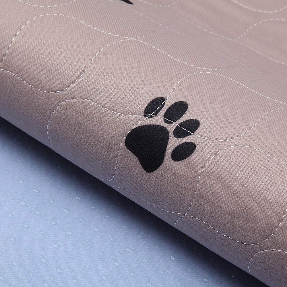Washable Puppy Pads - Reusable, Super Absorbing, Waterproof Dog Pee Pads for Dog Bed Mat