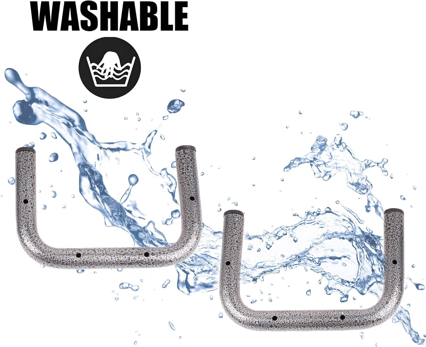 Large Bird Training Perch Long Stand for African Grey Macaw Big Birds, Rustproof Metal Durable Heavy Duty Metal Frame with 4 Wooden Bars for Bird to Play Climb and Exercise Toy