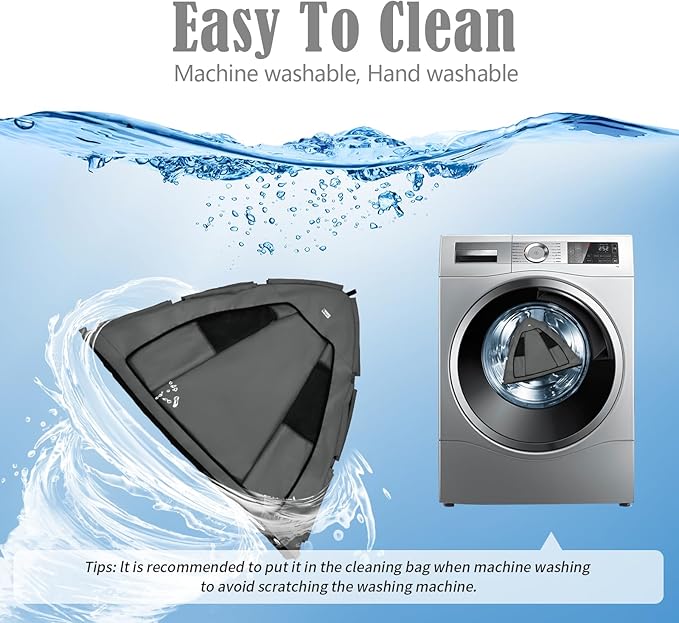 Gray Extra Large Outdoor Cat and Dog Tent House, Waterproof, Washable, Indoor/Outdoor Cave Nest Bed