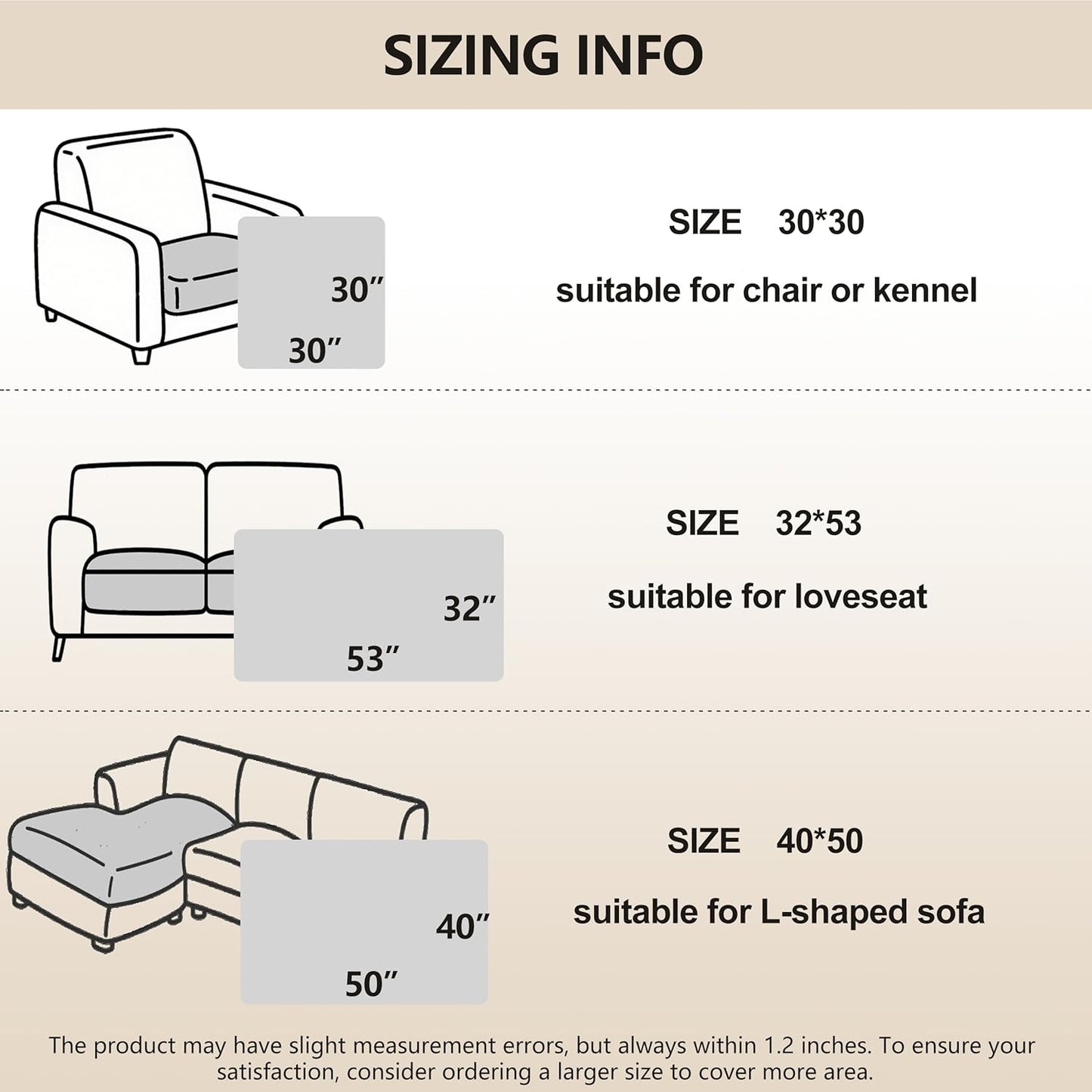 gogobunny 100% Double-Sided Waterproof Dog Bed Cover Pet Blanket Sofa Couch Furniture Protector for Puppy Large Dog Cat, Reversible (30x30 Inch (Pack of 1), Dark Chocolate/Light Chocolate)