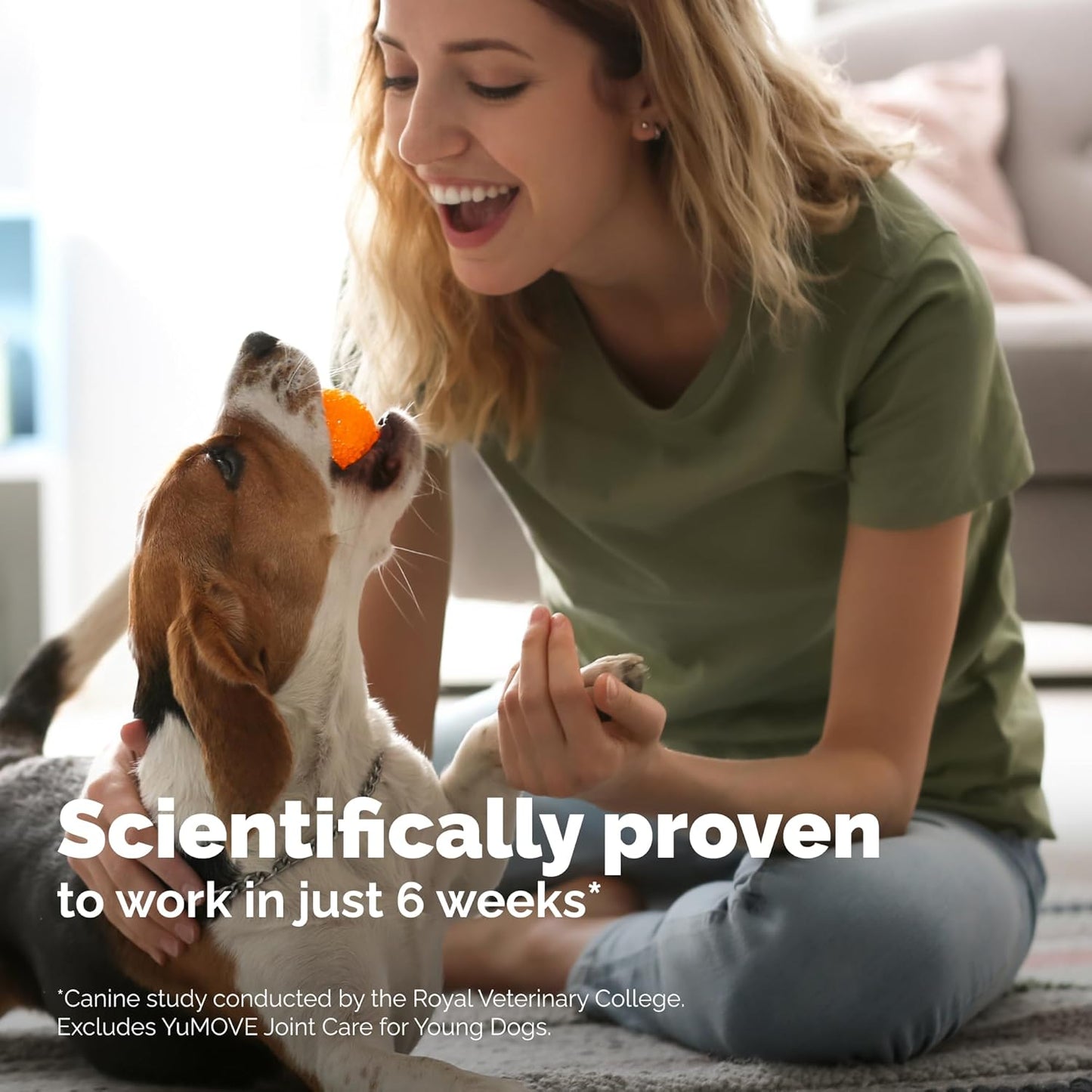 YuMOVE Hip & Joint Supplement for Dogs with Glucosamine, Hyaluronic Acid, Green Lipped Mussel & Omega 3 Joint Supplement - Regular or Advanced Strength (300ct, Chewable Tablets)