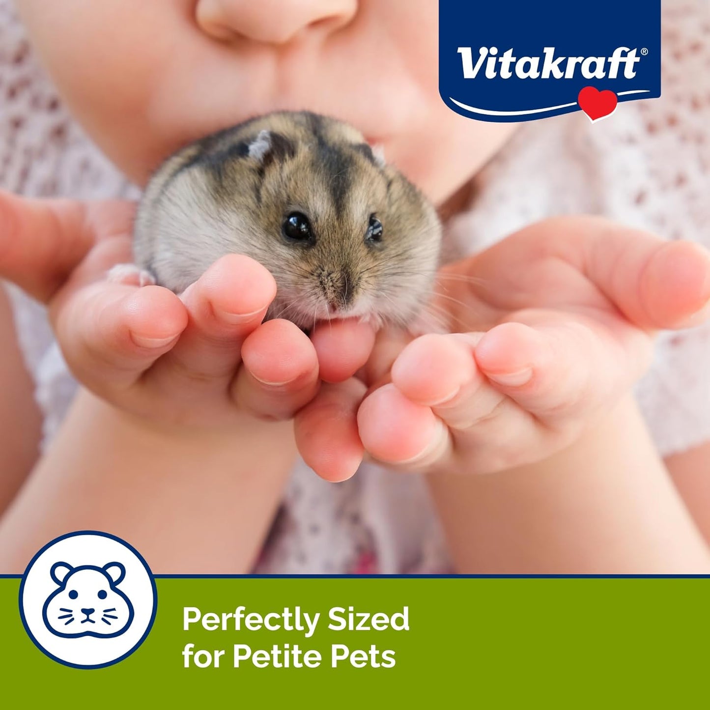 Vitakraft Drops Mini Banana and Cherry Flavor Dwarf Hamster Rat and Mouse Treat 2.5 oz