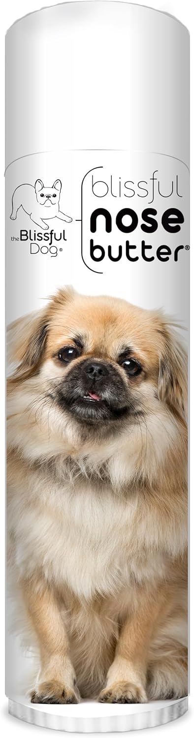 The Blissful Dog Tibetan Spaniel Unscented Nose Butter - Dog Nose Butter, 0.50 Ounce