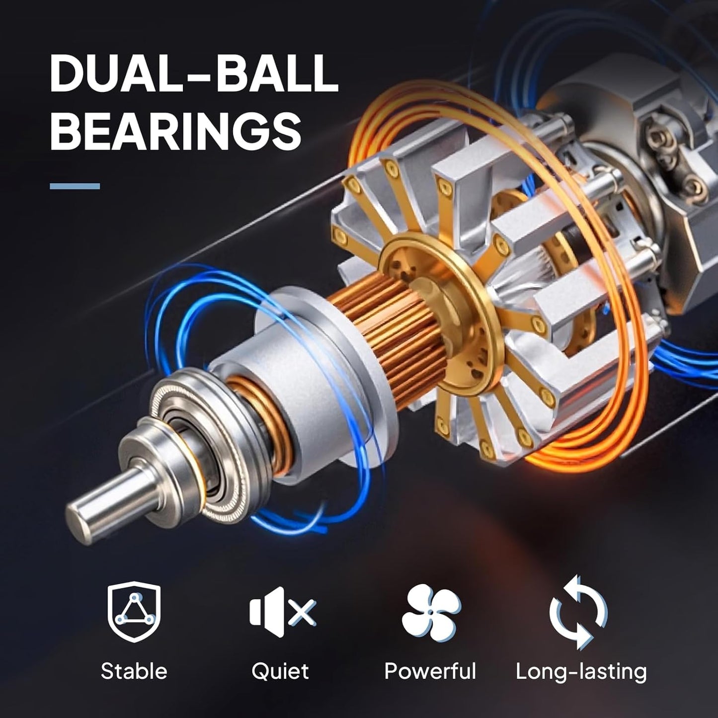 ROVSUN 20 Inch Industrial Wall Mounted Fan, High Velocity Waterproof Wall Mount Fan, Max 4710 CFM, 3-Speed Setting with Aluminum Blade & Dual Ball Bearing Motor, For Garage, Gym, UL Listed