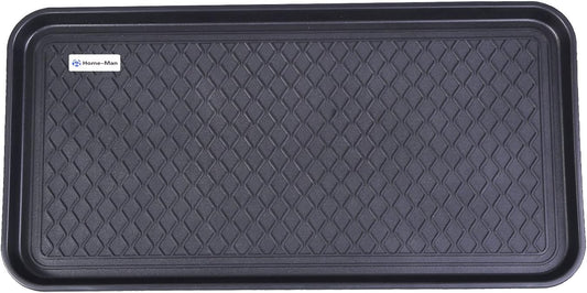 Multi-Purpose Boot Tray Mat,Pet Bowl Tray,Dog Bowl Mat,Boot Tray for Entryway,Waterproof Trays for Indoor and Outdoor Floor Protection,30" x 15"/Large