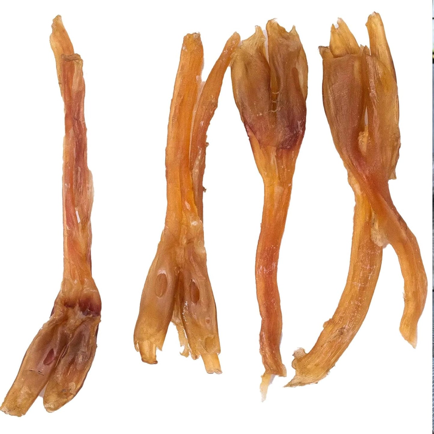 Pupford Standard Beef Tendon Chews for Dogs & Puppies, All-Natural Dog Chew with Glucosamine for Joint Health, Long-Lasting Toy, Great for Teething (4 Count)