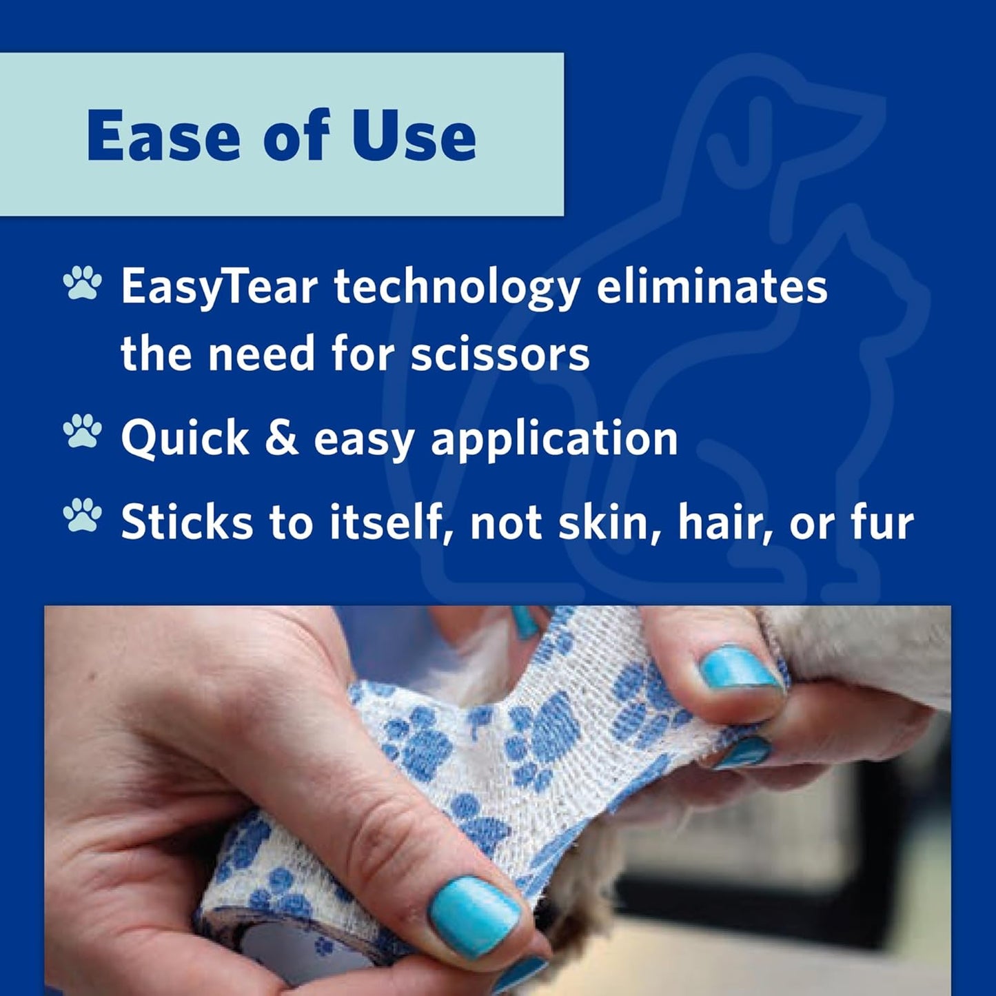 PetFlex Pet Pack – Flexible Self-Adhering Elastic Bandage for Wound Care – First Aid Wrap for Small Animals Like Dogs, Cats, and Other Pets - 2 inch, 36 Rolls