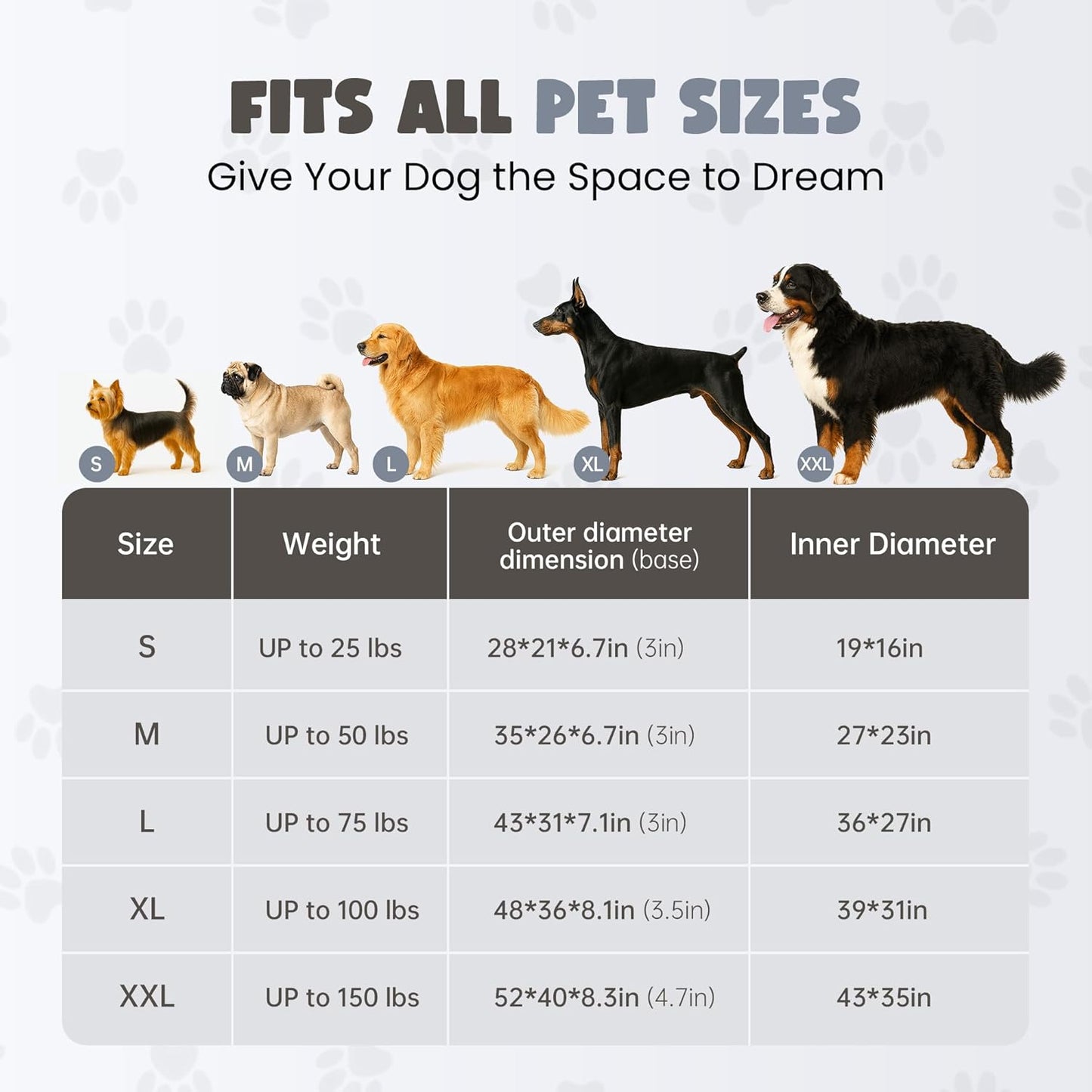 Donut Dog Bed for Small Dogs, 28" Orthopedic Pet Sofa with Egg Crate Foam, Washable Cover & Non-Slip Bottom, Cozy Cat Couch with Bolstered Sides, Grey (28")