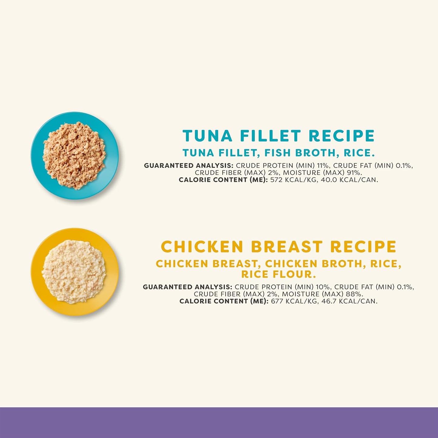 Applaws Natural Wet Kitten Food in Broth, Limited Ingredient, No Additives, Kitten Food Variety Pack in Broth (6 x 2.47oz Cans)