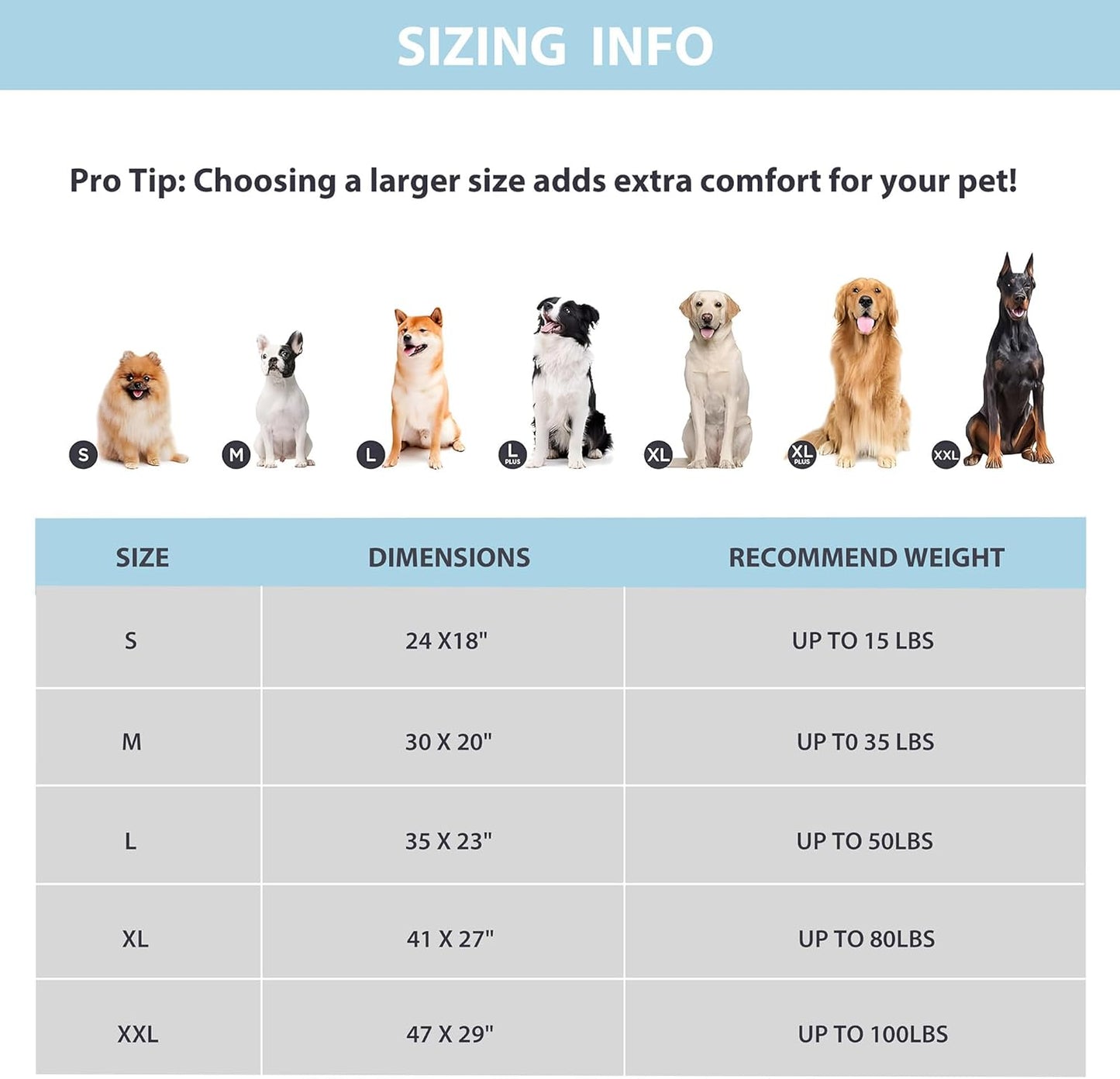 Dog Cooling Mat for Small Dogs - 24x18 Orthopedic Memory Foam Pet Pad for Summer, QMAX>0.5, Washable Premium Comfort Crate Pad for Your Furry Companion, Grey