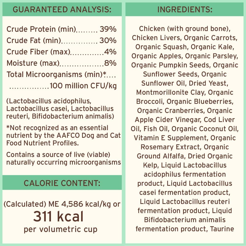 Primal Freeze Dried Dog Food, Pronto Mini Nuggets, Chicken; Scoop & Serve, Complete & Balanced Meal; Also Use As Topper or Treat; Premium, Healthy, Grain Free, High Protein Raw Dog Food(16 oz, 2-Pack)