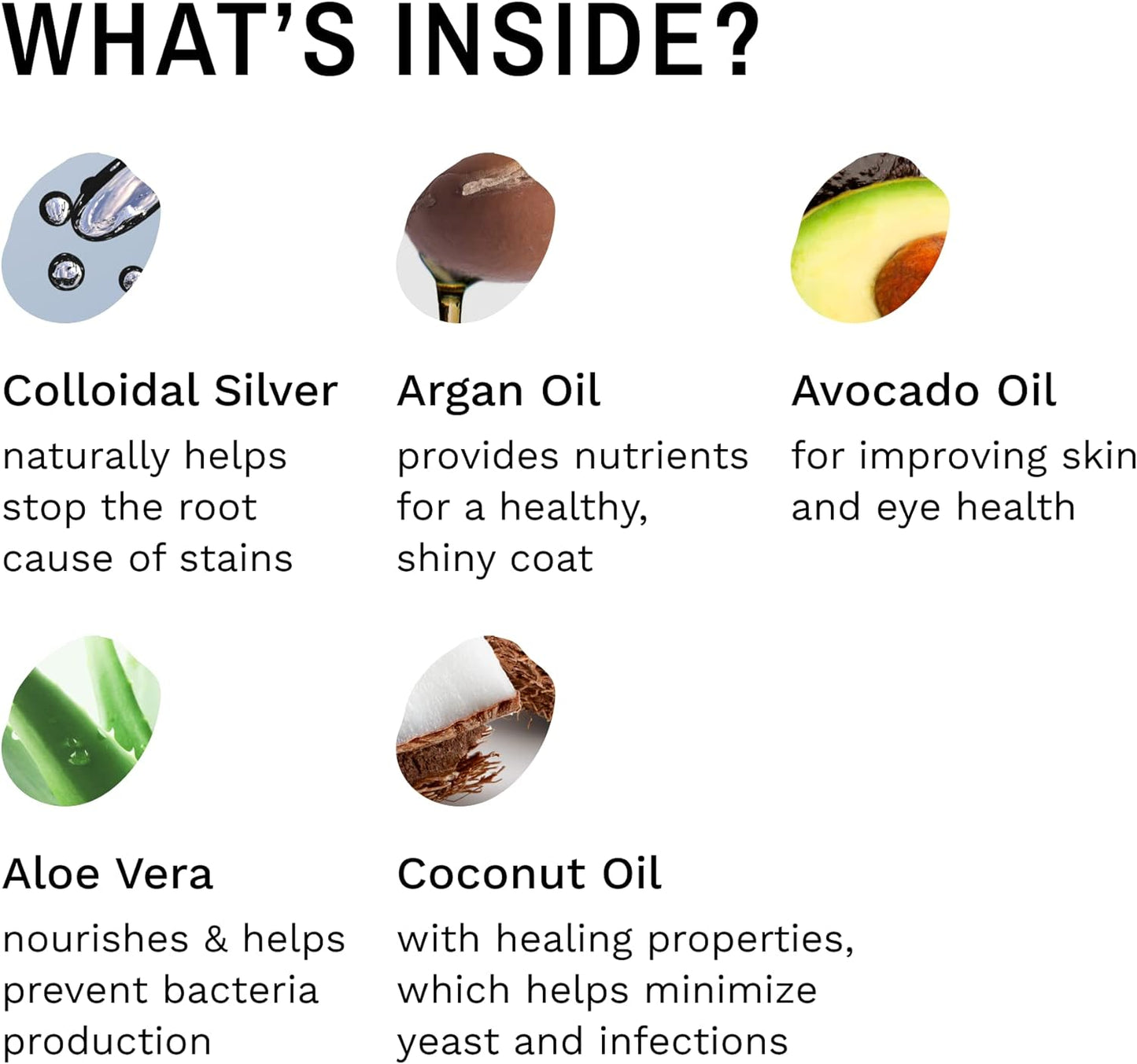 Eye Envy Tear Stain Facial Cleanser for Dogs and Cats. Washes Away Crusty Eye Debris, Eye Boogers, Eye Discharge. Tearless Foaming Formula. Treats The Cause of Staining. All-Natural. 8.45 fl. oz.