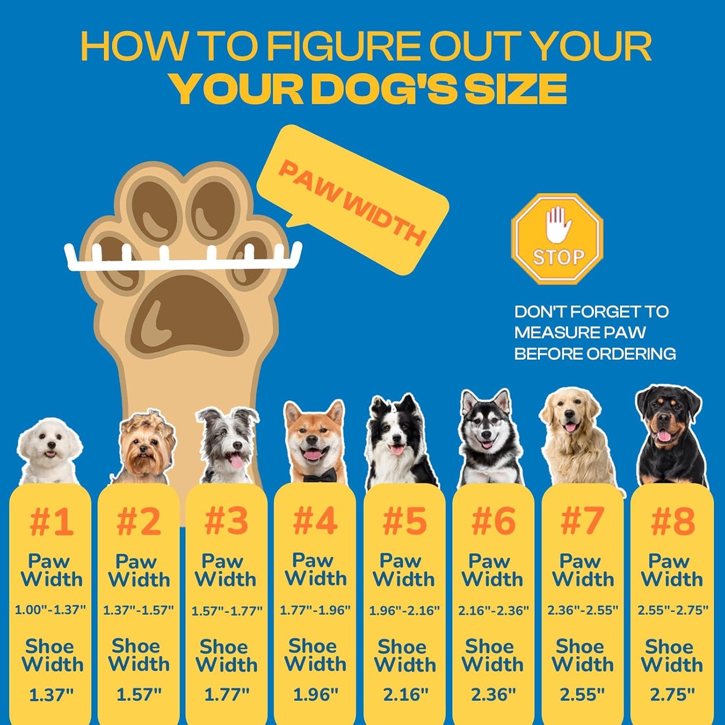 Dog Shoes for Large Dogs, Medium Dog Boots & Paw Protectors for Hardwood Floors, Outdoor Dog Booties for Hot Pavement Winter Snow Hiking, Breathable Dog Shoes with Reflective Strips Size 5