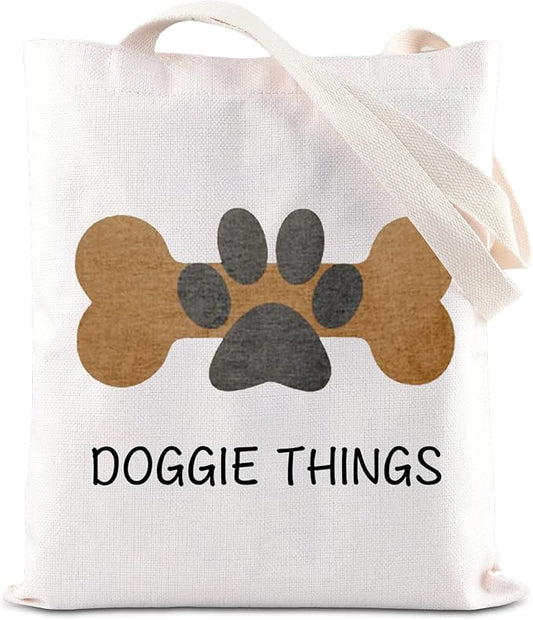 FOTAP Dog Owner Shopping Tote - Dog Park Bag and Doggie Gift