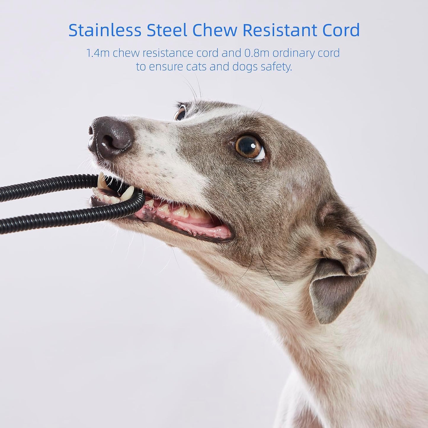 pettycare Pet Heating Pad for Dog Cat, Electric Heating with Steel-Wrapped Cord, 25-Level Timer & 11-Level Temperature Indoor Warming Pads Easy Clean for Puppy Cat Dog L 22x18inch