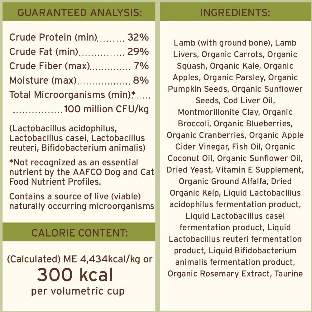 Primal Freeze Dried Dog Food, Pronto Mini Nuggets, Lamb; Scoop & Serve, Complete & Balanced Meal; Also Use as Topper or Treat; Premium, Healthy, Grain Free, High Protein Raw Dog Food (25 oz, 2-Pack)