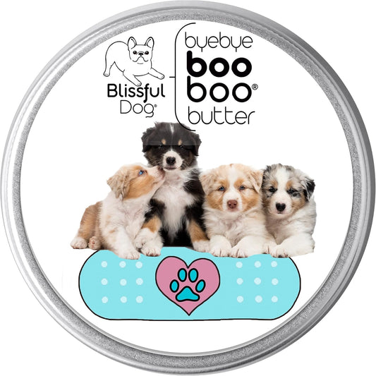 The Blissful Dog 4 oz TIN Australian Shepherd Booboo Butter