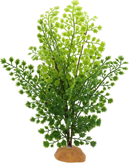 JIHAQUA Lifelike Reptile Tank Plant Decor - Realistic Artificial Plastic Plant for Terrariums and Pet Enclosures (Style A)